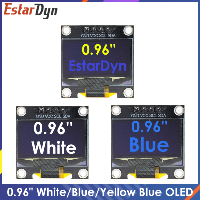Home Automation Arduino - 0.96 بوصة IIC SPI المسلسل 7/4Pin
