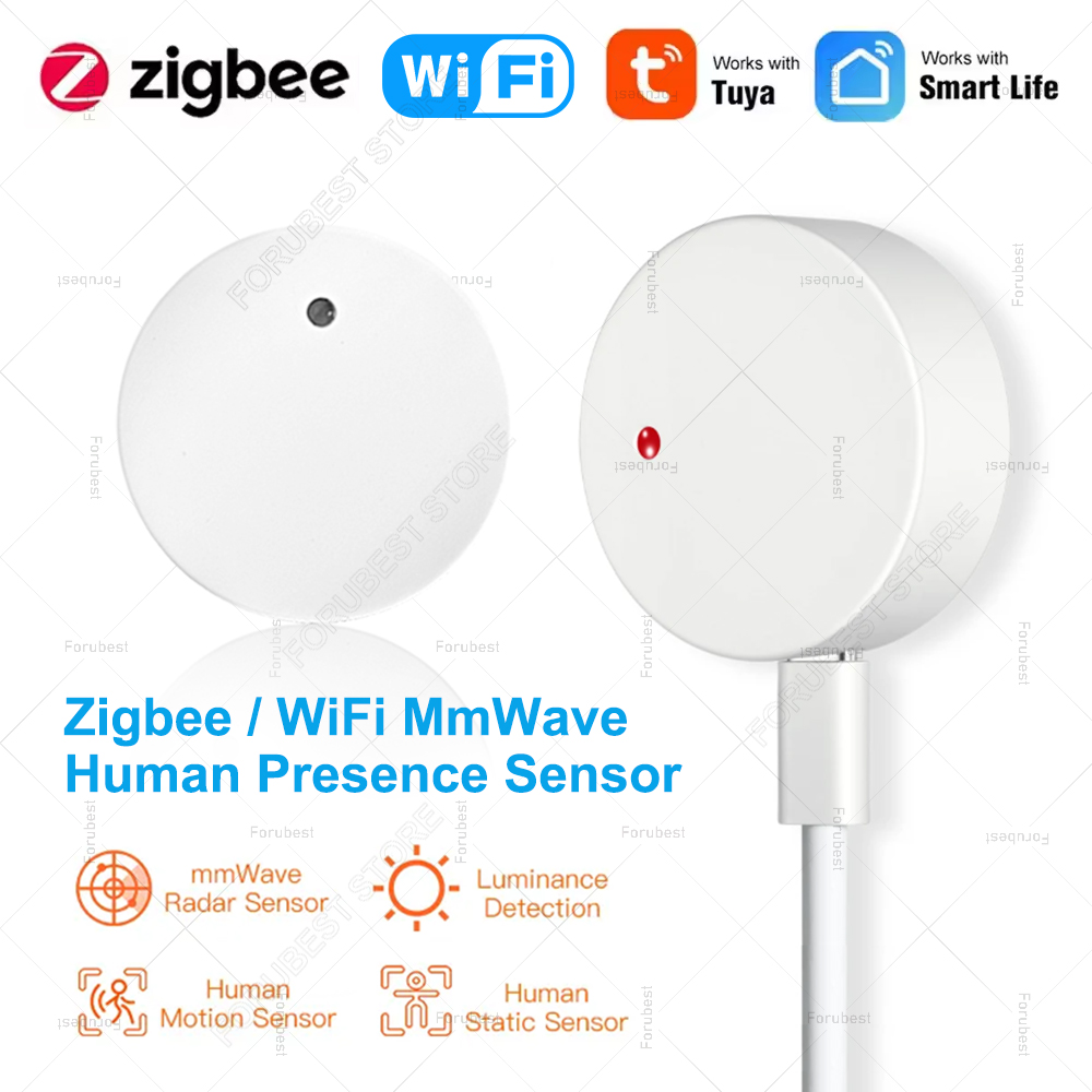 Home Automation Ideas - زيجبي واي فاي MmWave وجود الإنسان