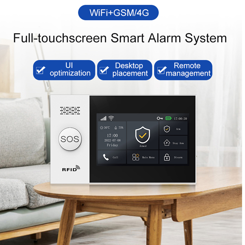 جهاز إنذار المنزل الذكي PGST10 - مراجعة Home Automation Industry وسعره