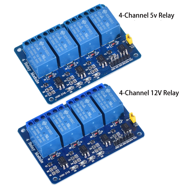 وحدة ريلاي بـ 1 أو 2 أو 4 أو 6 - مراجعة Relay 8 Channel Board وسعره