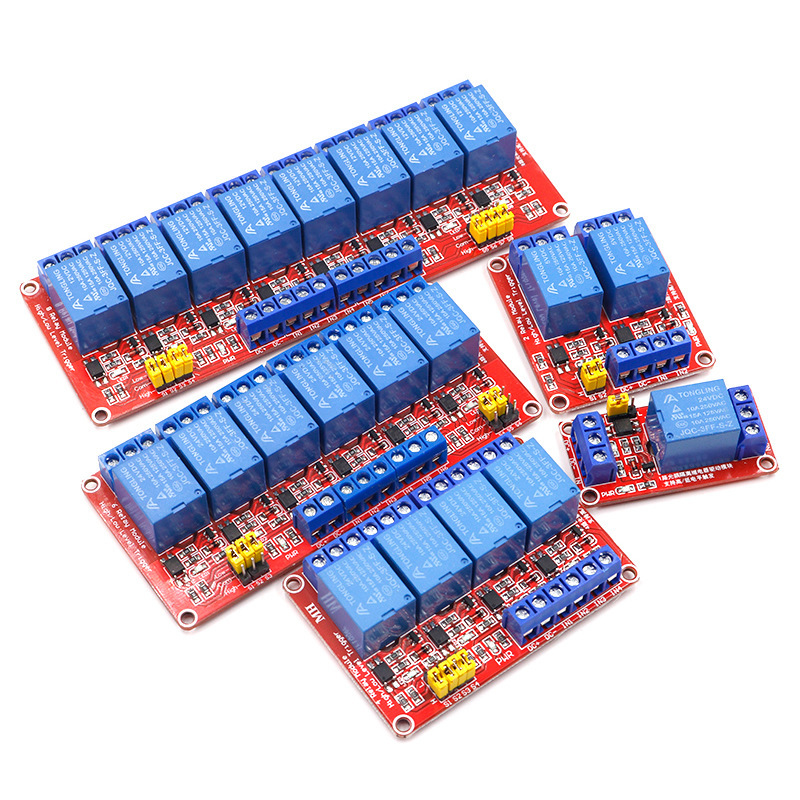 وحدة ترحيل بـ 1/2/4/8 قنوات، ت - مراجعة Relay 8 Channel Board وسعره