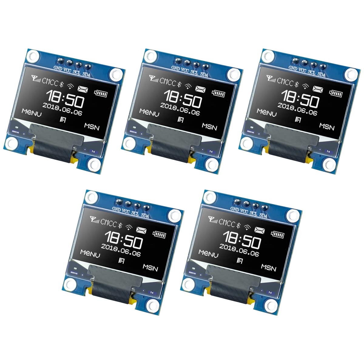 وحدة عرض OLED I2C IIC مقاس 0.9 - مراجعة Home Automation Arduino وسعره
