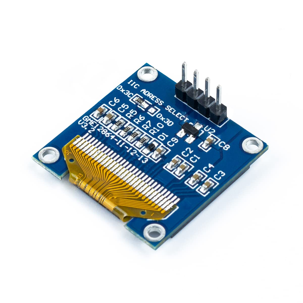 وحدة عرض OLED I2C IIC مقاس 0.9 - مراجعة Home Automation Arduino وسعره