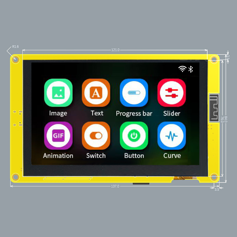 شاشة ذكية RGB LCD وحدة ، ESP32 - مراجعة Home Automation Arduino وسعره