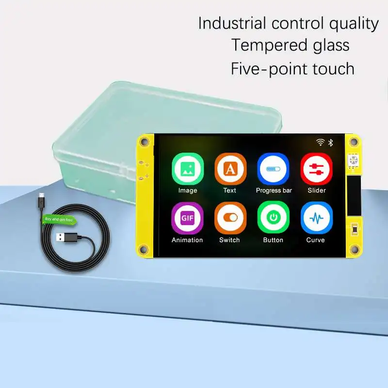 شاشة عرض ذكية ESP32-3248S035 م - مراجعة Home Automation Arduino وسعره