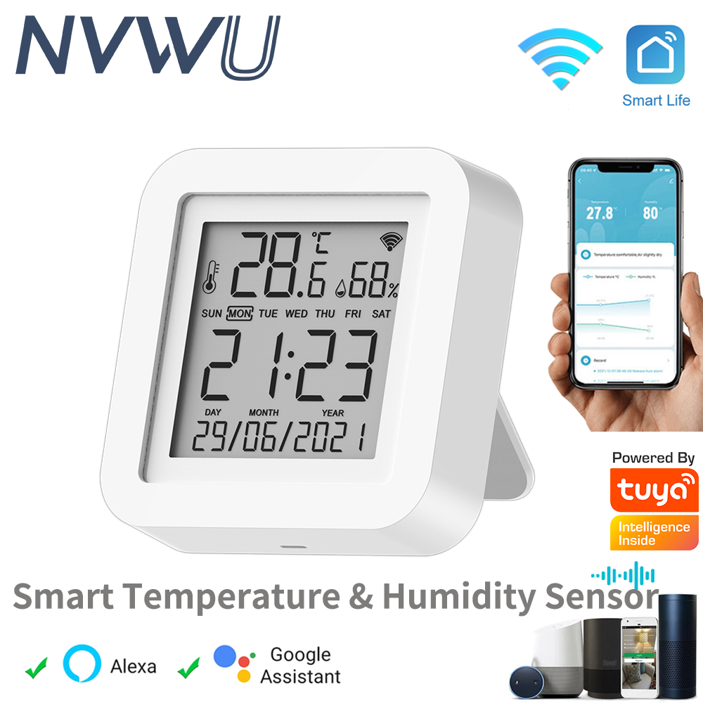 Tuya WIFI مستشعر درجة الحرارة  - مراجعة Home Automation Ideas وسعره