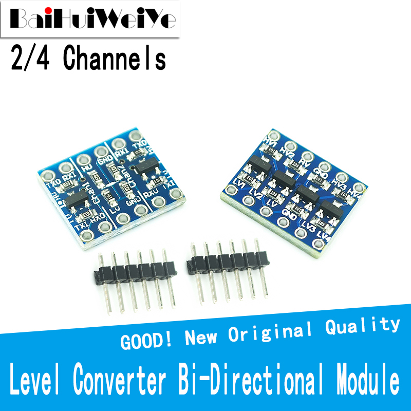 10 قطعة 2 قنوات 4 قنوات IIC I2 - مراجعة Level Shifter 3.3V وسعره