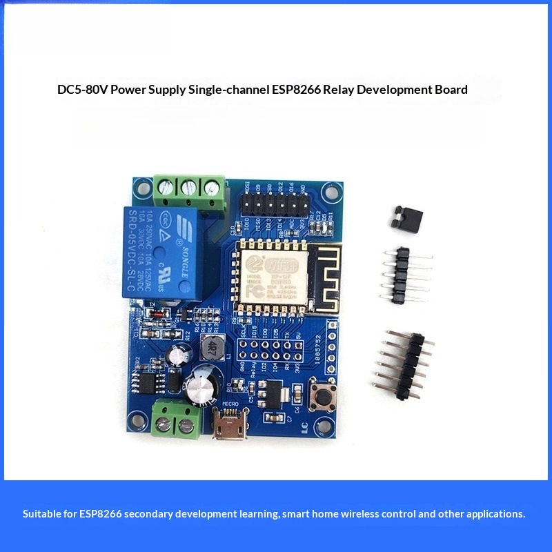 وحدة ريلاي أحادية القناة ESP82 - مراجعة Relay 8 Channel Board وسعره