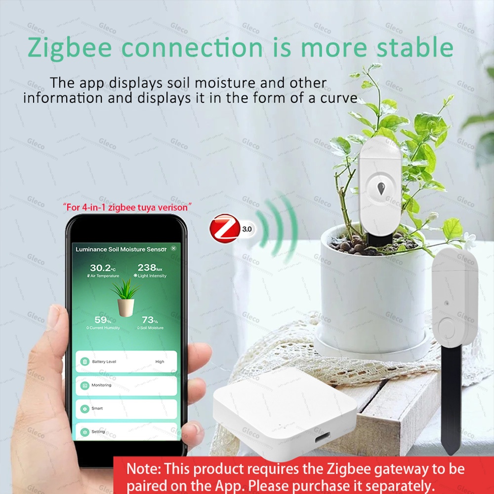 مستشعر زيجبي للتربة، مقياس رطو - مراجعة Home Automation Ideas وسعره